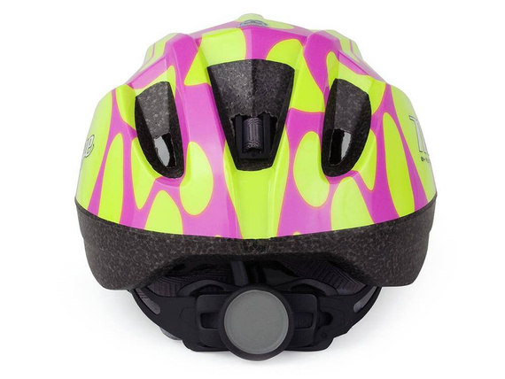 Kask Author Mirage różowo-żółty
