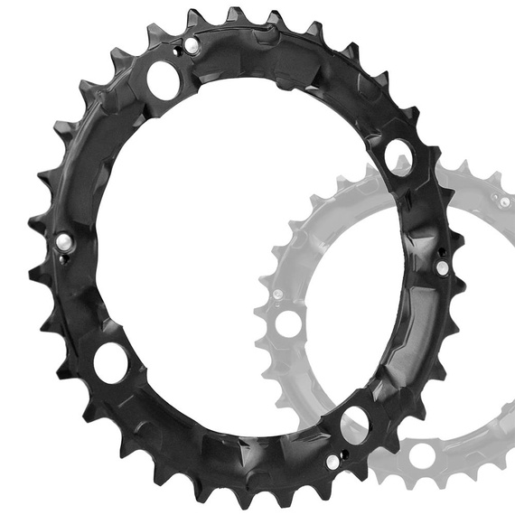 Tarcza mechanizmu korbowego Shimano Deore FC-M480,FC-M445, FC-M440 32T stal czarna