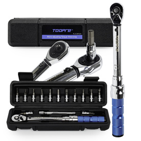 Klucz dynamomentryczny Toopre TL 2-24 Nm z zestawem nasadek