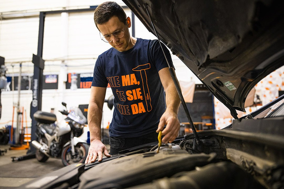 Koszulka T-shirt Neo Tools z nadrukiem, rozmiar L
