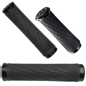 Chwyty kierownicy Sram Locking Grips for XX1 Grip Shift 100mm i 122mm czarne z czarną obejmą