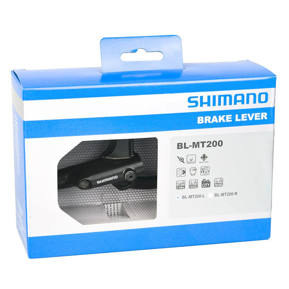 Dźwignia hamulca tarczowego Shimano BL-MT200 lewa czarna