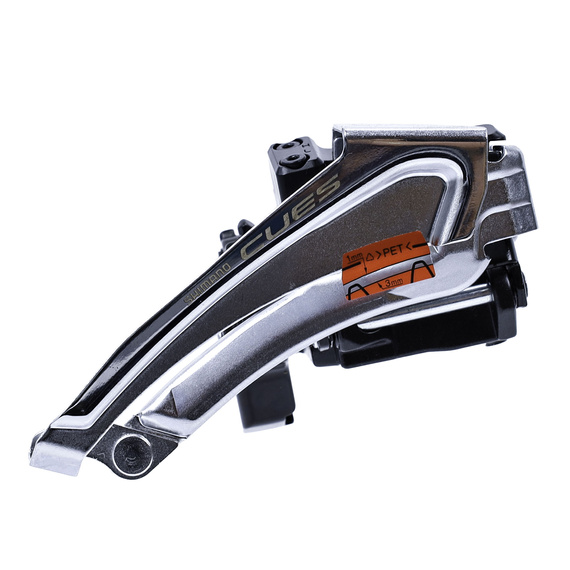 Przerzutka przednia Shimano Cues FD-U6010-L 2x10/11-rz, 28,6/31,8/34,9 mm, Top Swing, 46T