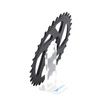 Tarcza mechanizmu korbowego SNAIL do Sram GXP, Truvativ, 34T, Direct Mount, 3 mm Offset, czarna, aluminium