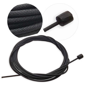 Linka przerzutki Clarks 2275 mm czarna teflonowa do manetek szosowych i MTB