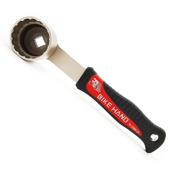 Klucz  Bike Hand YC-29BB-2A do mechanizmu korbowego Hollowtech II z rączką CenterLock  E-THRU