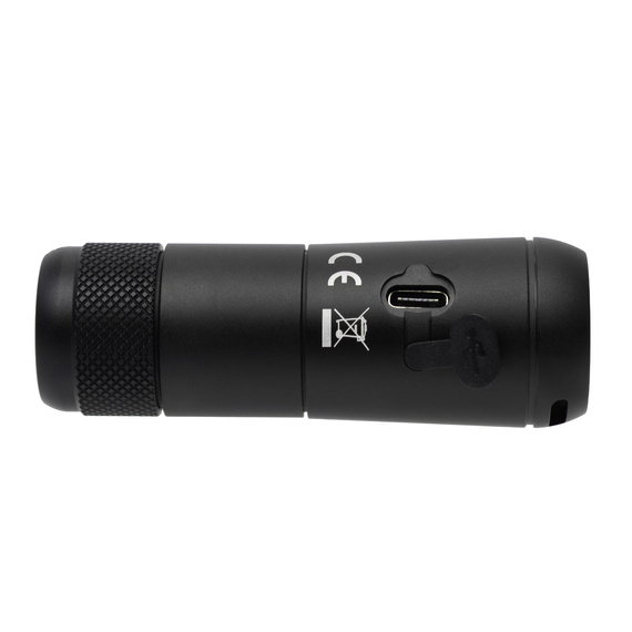Lampka przednia AUTHOR QUANTUM 750lm L-run USB czarna