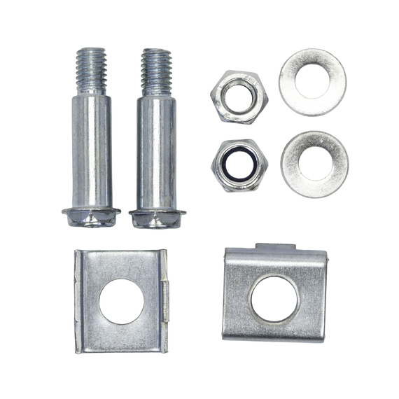 Kółka boczne, podporowe regulowane 12-16-20" czarne