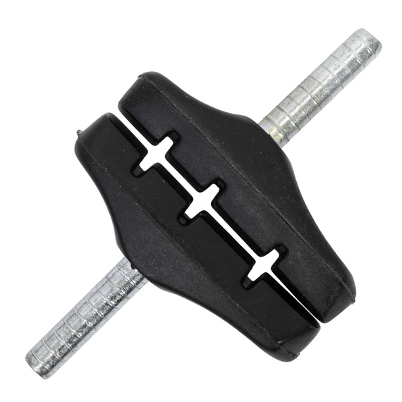 OUTLET- Klocki hamulcowe Fibrax ASH102, czarne, Cantilever, trzpień, 60 mm, do aluminiowych obręczy