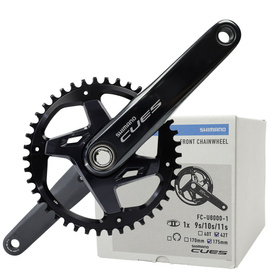 Mechanizm korbowy Shimano Cues FC-U8000-1, 1 x 9/10/11/rz, 175 mm, 42T