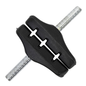 OUTLET- Klocki hamulcowe Fibrax ASH102, czarne, Cantilever, trzpień, 60 mm, do aluminiowych obręczy