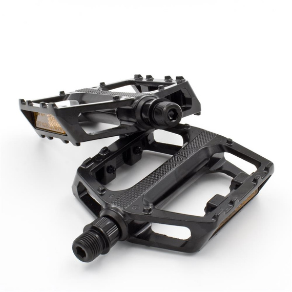 Pedały platformowe VPE-506 czarne metalowe