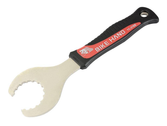 Klucz Bike Hand YC-27BB do montażu łożysk Hollowtech II z rączką; CenterLock  E-THRU