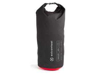 Worek EXTRAWHEEL SAILOR czarno-czerwony 60L POLYESTER