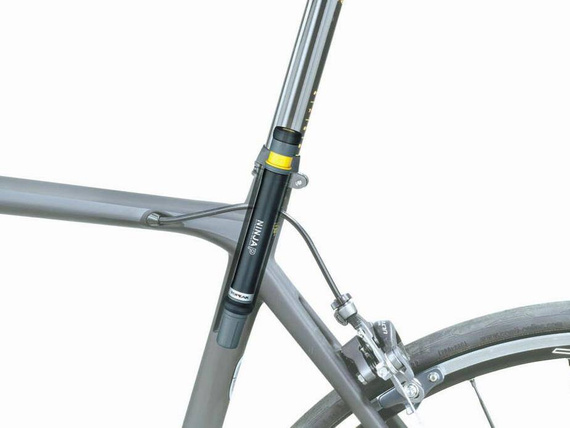 Pompka chowana w sztycy Topeak Ninja P do sztyc 27,2 / 30,9 / 31,6 mm 160 PSI 11 BAR wentyle Presta