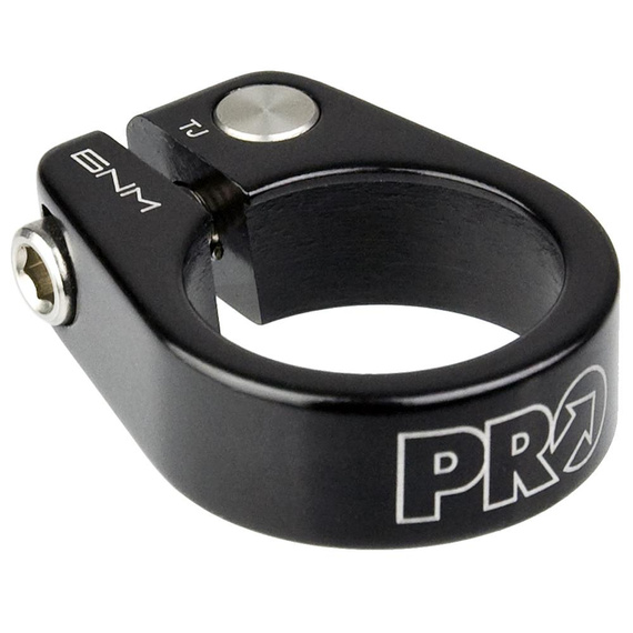 Obejma podsiodłowa PRO na śrubę imbusową 34,9 mm czarna
