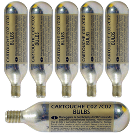 Nabój do pompki rowerowej na CO2 16 g - 5 sztuk