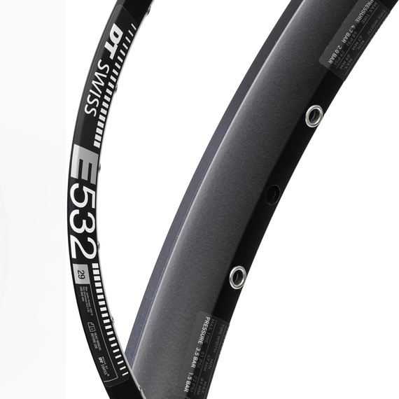  Obręcz DT Swiss E 532, Enduro, MTB, 29" 622-30, 32H, czarna