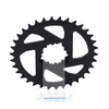 Tarcza mechanizmu korbowego SNAIL do Sram GXP, Truvativ, 34T, Direct Mount, 3 mm Offset, czarna, aluminium