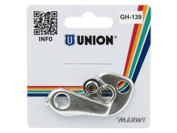 Hak przerzutkowy Union GH-139 do ram rowerowych
