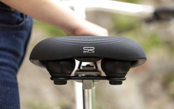 Siodelko Selle Royal Aurorae, Relaxed 90st., pianka, unisex, czarne