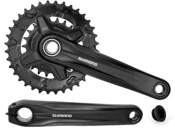 Mechanizm Korbowy Shimano FC-MT210 36/22 175mm 9 rz.