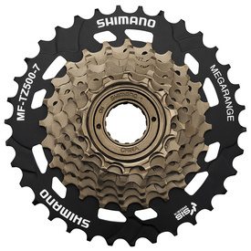 Wolnobieg nakręcany Shimano MF-TZ500 MEGARANGE 7 rz 14-34T