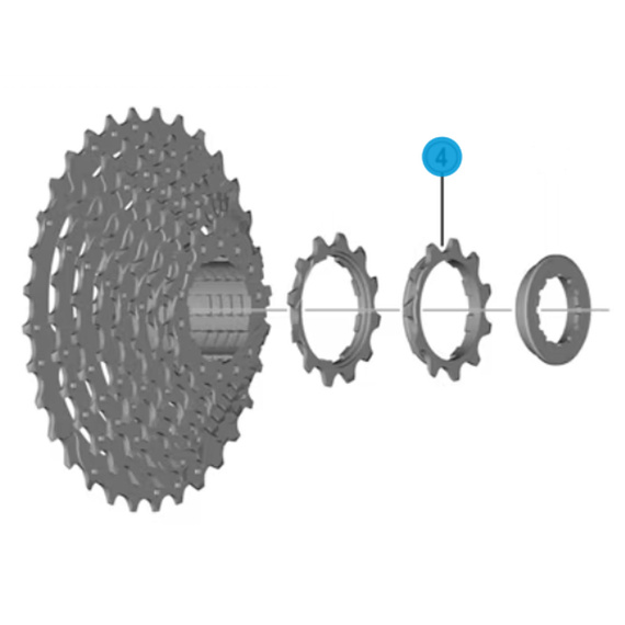 Koronka Y1RB11200 11T do kasety Shimano CS-HG500 (10-rzędowa) 