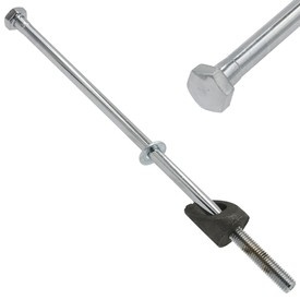 Śruba wspornika kierownicy 22,2 mm z klinem, M8 x 215 mm