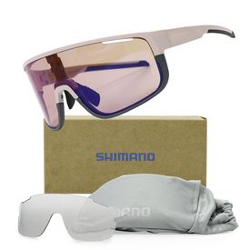 Okulary Shimano Pulsar liliowe, soczewki Ridescape OR- Off Road