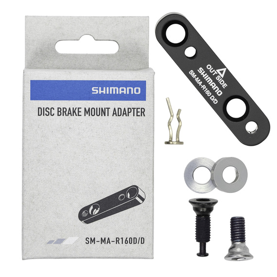 Adapter Shimano  SM-MA-R160D/D do tarczy tył 160 mm Flat Mount