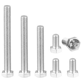 Śruby ocynkowane M5 zestaw 7 szt, do prętów błotników