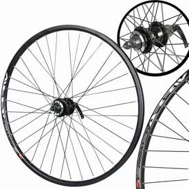 Koło tył MTB 27.5" Joystar MT21R, czarne, pod tarcze 6 śrub, QR