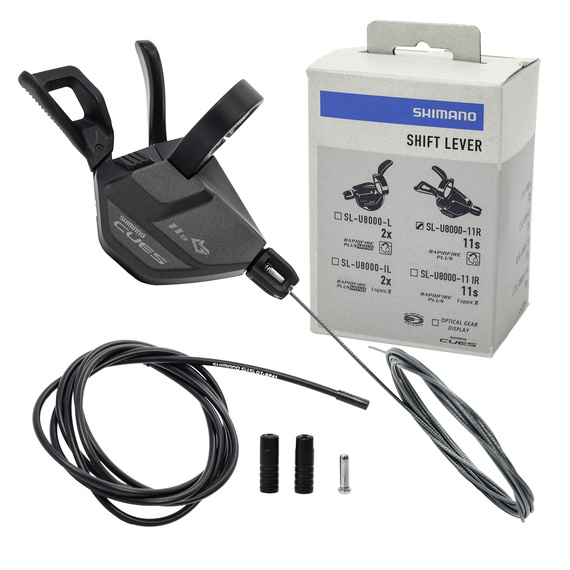 Dźwignia przerzutki tylnej Shimano Cues SL-U8000-11R, 11-rzędowa, prawa 