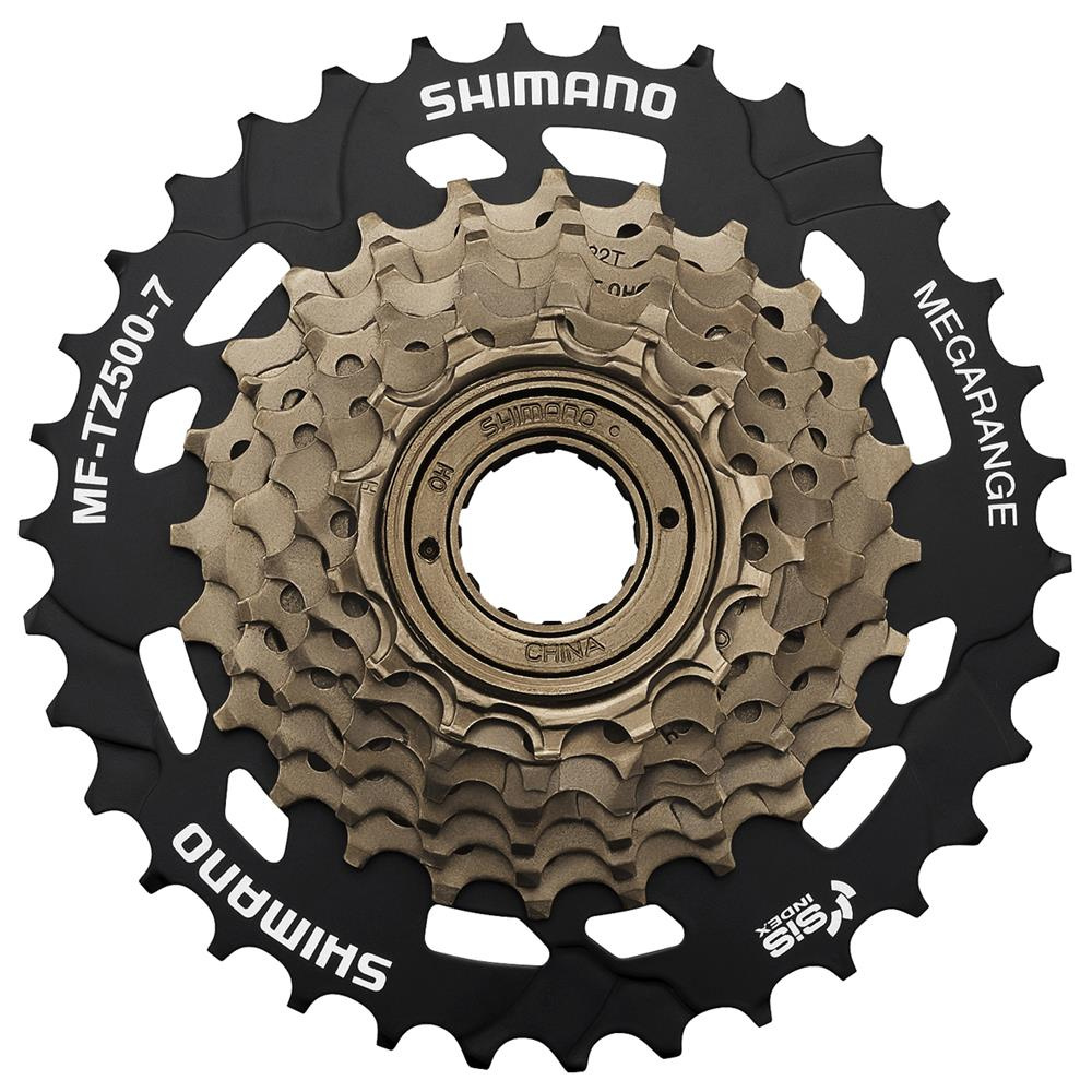 SHIMANO - TOY men Wolnobieg nakręcany Shimano MF-TZ500 (7-mio rzędowy) z