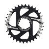 Tarcza mechanizmu korbowego SNAIL do Sram GXP, Truvativ, 34T, Direct Mount, 3 mm Offset, czarna, aluminium