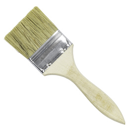 Pędzel malarski 2,5'', 60 mm, szczecina naturalna, drewniana rączka.