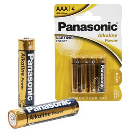 Baterie alkaliczne Panasonic LR03/AAA 1,5 V 4 szt