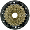Wolnobieg nakręcany Shimano MF-TZ500 (7-mio rzędowy) z osłoną + klucz do demontażu wolnobiegu
