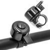 Dzwonek rowerowy Mini-Flick, na kierownicę 22,2 mm, czarny
