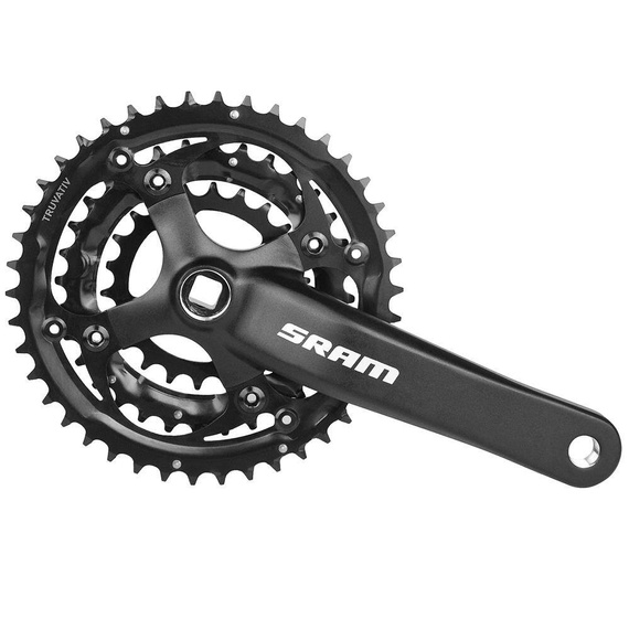 Mechanizm korbowy SRAM FC-S600 3.0, 175 mm, 42x32x22T, kwadrat, czarny, box