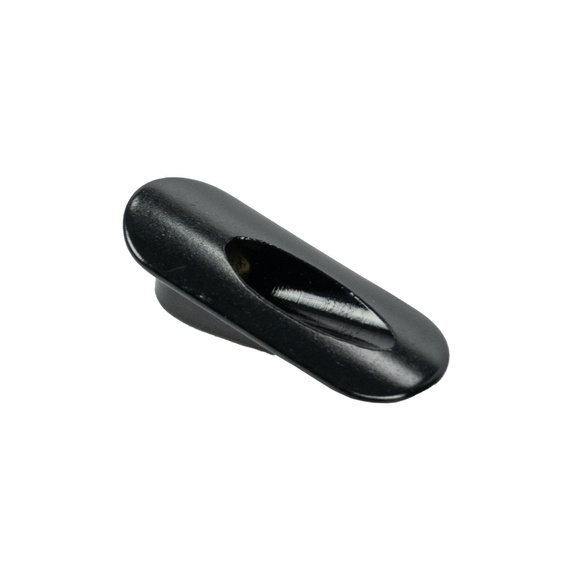 Przelotka, opór ramy do pancerza, YM-PP01, 25 x 8 mm, czarna