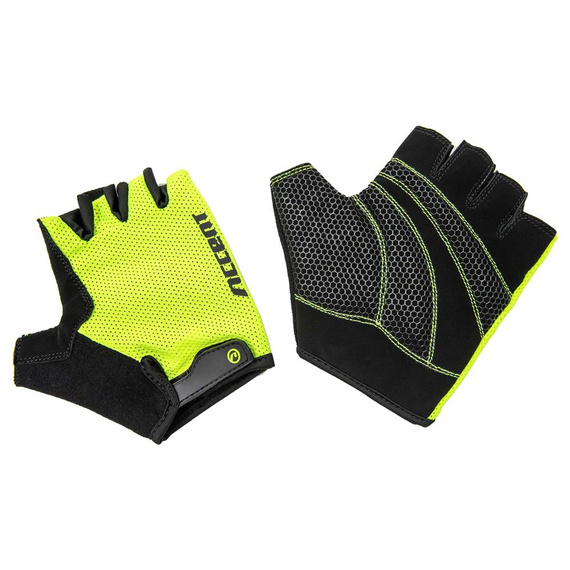 Rękawiczki Brick, czarno - żółte fluo M

