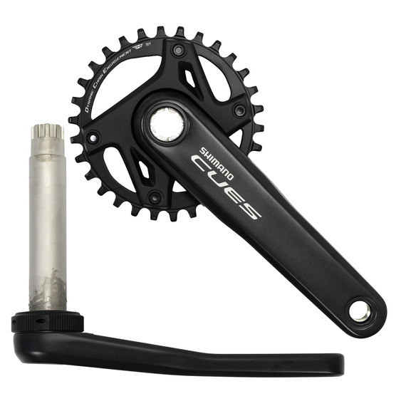 Mechanizm korbowy Shimano Cues FC-U6000, 1 x 9/10/11/rz, 170 mm, 30TT 