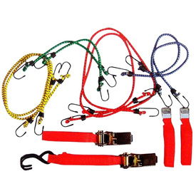 Taśmy i ściągacze do bagażu Top Tools, 12 szt.