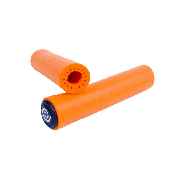 Chwyty Bikeribbon Silicone MTB Grip Extralite 3006 pomarańczowe