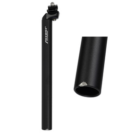 OUTLET Wspornik siodła Accent SP-252 31,2 mm, czarny piaskowany