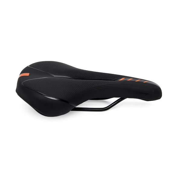 Siodełko rowerowe Jet  WL-3389A czarno-czerwone