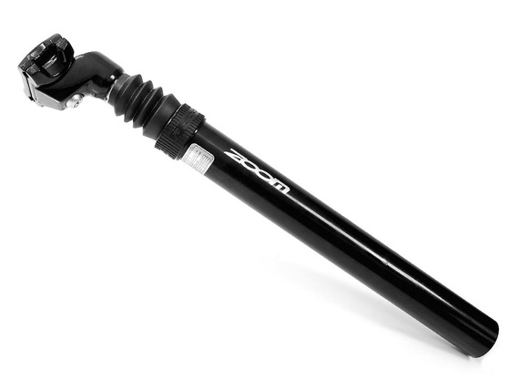 Wspornik siodła amortyzowany Zoom SPS-C372 31,6 mm, czarny