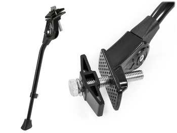 Nóżka, podpórka rowerowa centralna Accent Classic 2, regulowana 20"-29", czarna